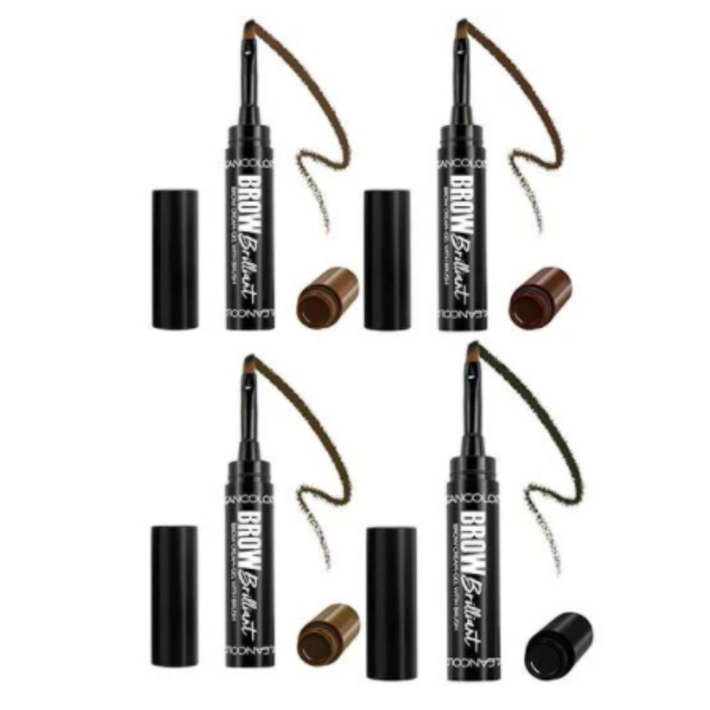 With Kleancolor Brow Brilliant Brow Cream Gel With Brush, you can fix the eyebrows to give the perfect shape throughout the day and fill in the holes you can have to make them look thicker and more defined. This cream gel is waterproof.