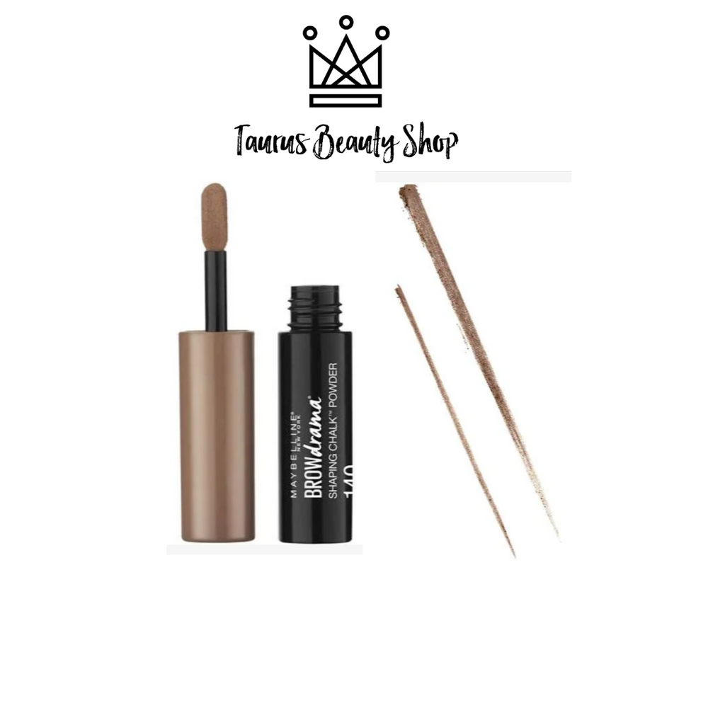  Bring on boldly filled, softly-shaped brows with Maybelline’s first ever brow powder. The loose powder formula fills in smooth color, while the thick-to-thin brush applicator creates instant definition. Flawlessly shaped brows are made easy.