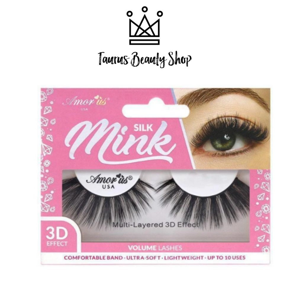 These lashes are delicately composed of ultra soft, 3D, high-quality synthetic fibers that mimic mink to provide the natural-look of volume, length and a touch of drama—all-in-one. The lash band is designed for comfortable and flexible long wear as it gives an easy-on-the-eyes look that adapts to any eye shape.