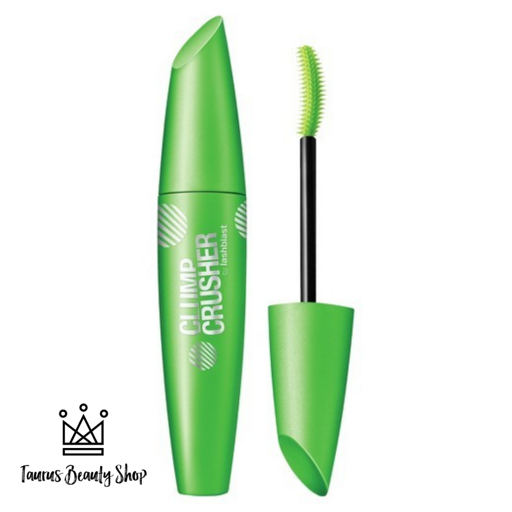 Clump Crusher Mascara gives you 20x more volume + 0 clumps Build monster volume with every stroke while delivering beautifully separated lashes Curved brush design with straight bristle edge custom fits to the curve of the eye, allowing root-to-tip volume 20x more volume, zero clumps (vs bare lashes) Innovative curved brush features a lash loading section to saturate lashes with loads of product and fine-tooth comb bristles to evenly distribute mascara Beautifully separated lashes