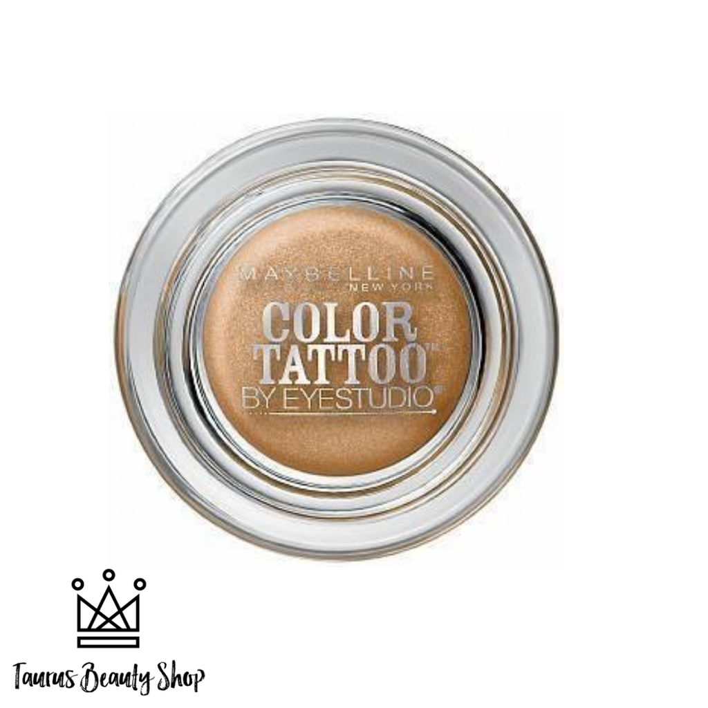 Crease resistant. Fade resistant. Waterproof. Introducing our most longwearing eyeshadow yet! Color Tattoo Cream Eyeshadow pots have super saturated payoff for up to 24 hour tattoo intensity. Seamlessly melts onto lids in one easy swipe. Waterproof formula resists fading or creasing for an all day look that you can set and forget.