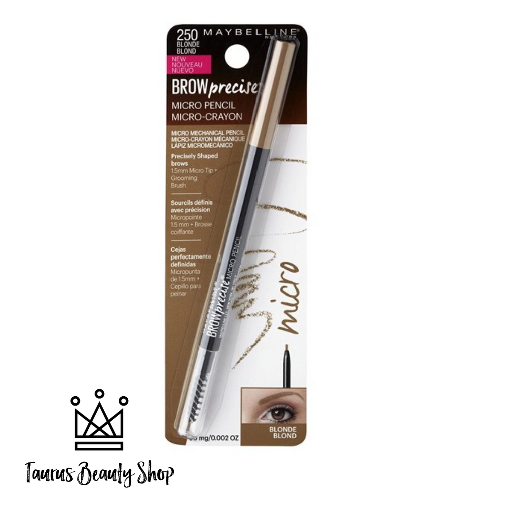 Brow Precise® Micro Eyebrow Pencil Makeup features an ultra-fine 1.5mm tip and grooming brush to deliver micro-precision in every stroke. Brows are shaped and filled with impeccable precision. Shape your way to defined yet natural looking eyebrows with this ultra-precise eyebrow micro pencil. Shape with eyebrow spoolie brush for bold beautiful brows